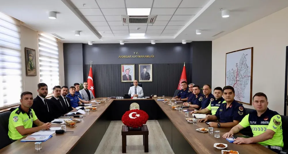 GÜVENLİK GÜNDEMİ MASAYA YATIRILDI