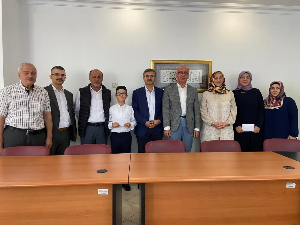 HAFIZLIK YARIŞMASINDA İL BİRİNCİLİĞİ GURURU