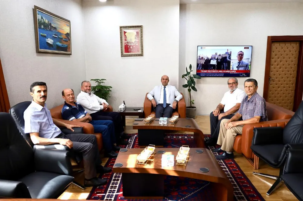 SAADET PARTİSİ’NDEN KAYMAKAM CAN’A ZİYARET