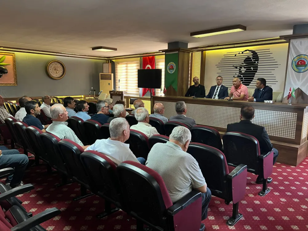 İYİ PARTİ HEYETİNDEN AKHİSAR ZİRAAT ODASI