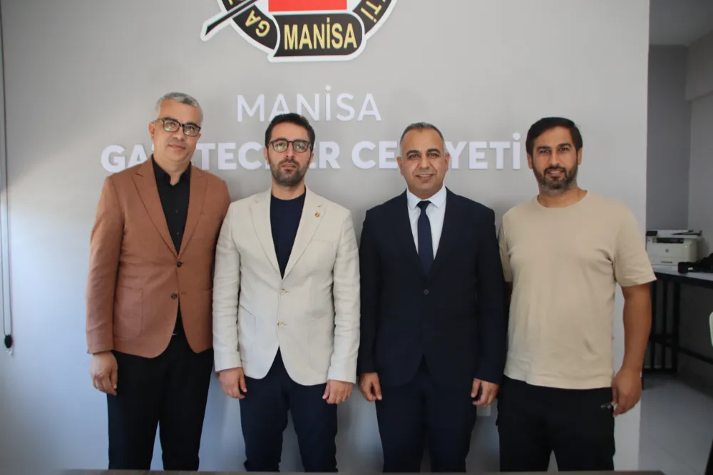 BASIN YAYIN DAİRE BAŞKANI EKİNCİ’DEN GAZETECİLER CEMİYETİ’NE ZİYARET