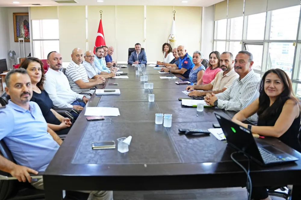 BAŞKAN KAYSERİLİ, BİRİM MÜDÜRLERİYLE KOORDİNASYON TOPLANTISINDA BULUŞTU