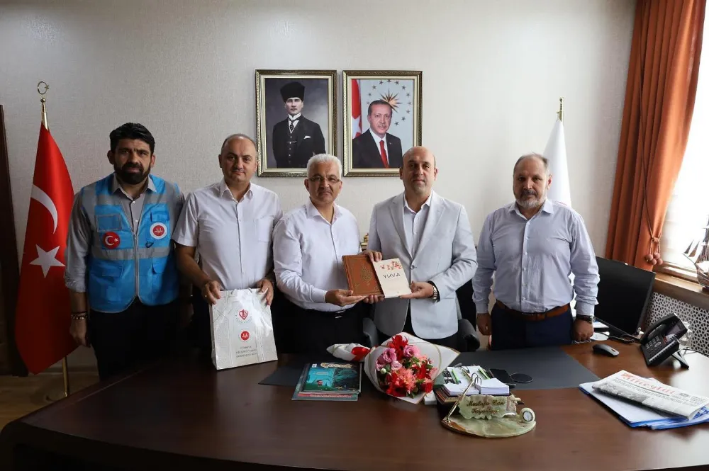 MÜFTÜLÜKTEN KAYMAKAM CAN’A MEVLİD-İ NEBİ ZİYARETİ