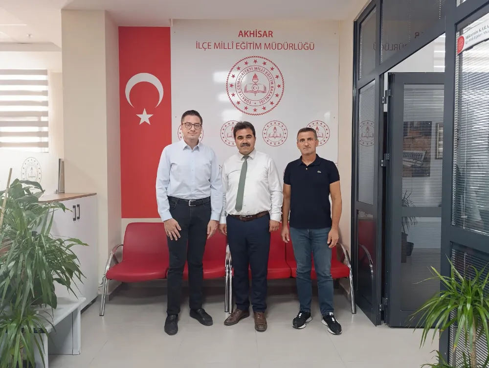 BAŞKAN SÖZCÜER’DEN İLÇE MİLLİ EĞİTİM MÜDÜRÜ KARASU’YA ZİYARET